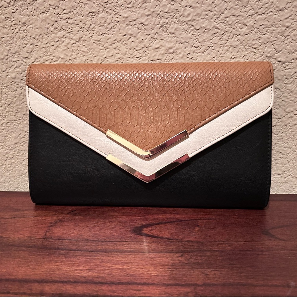 Aldo Colorblock Convertible Handbag NWOT